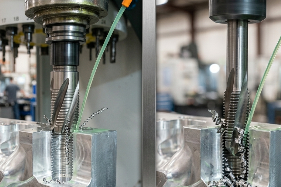 milling vs tapping