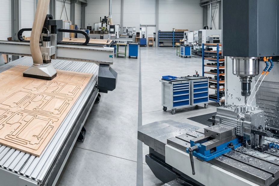 CNC Routing vs CNC Mills